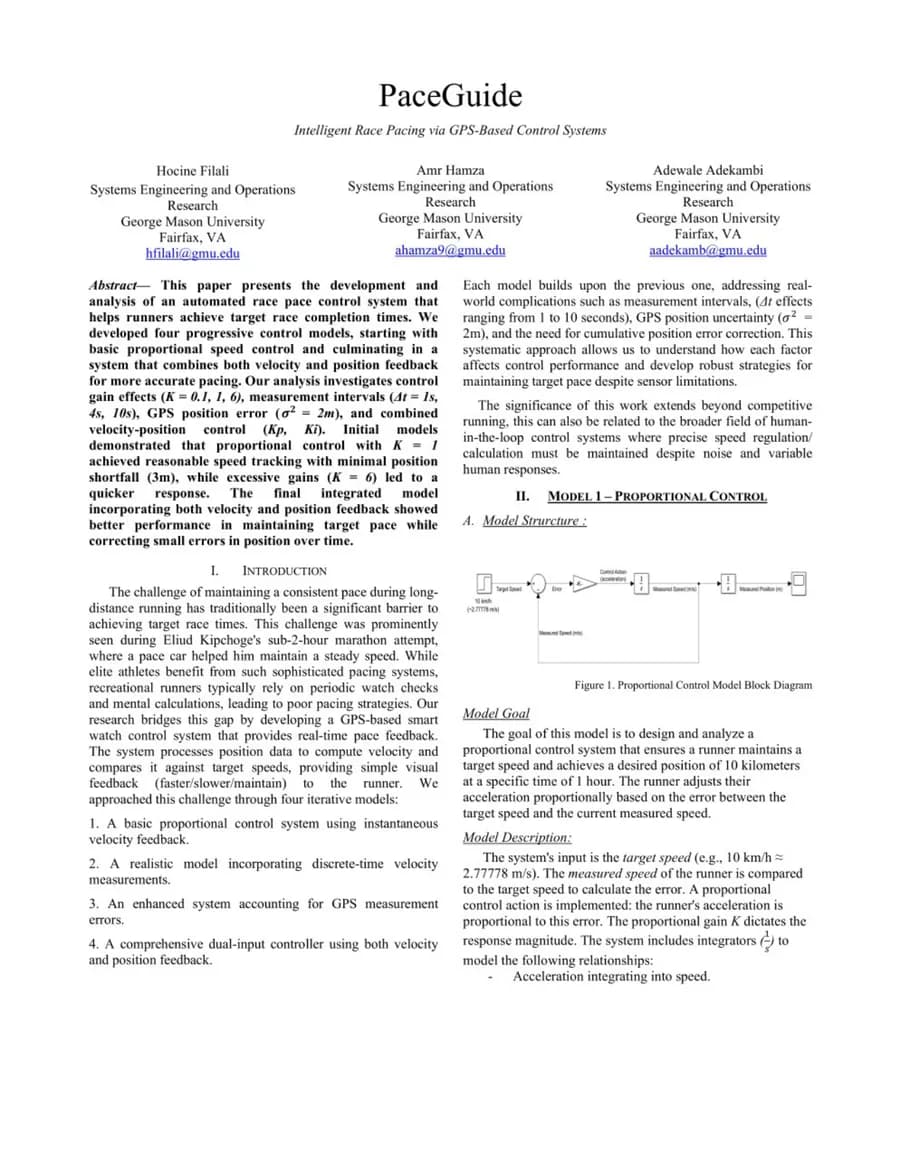 First page of the PaceGuide paper
